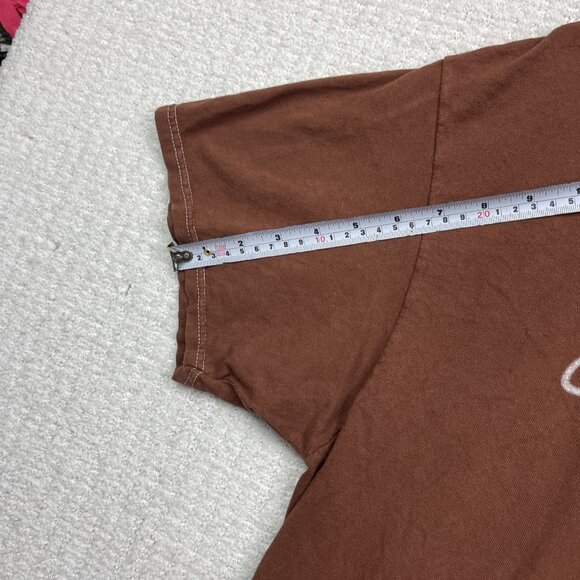 The Notorious BIG FEDORA Biggie Brown Rust Rap Hip Hop T-Shirt Men's Size Large - Picture 10 of 16